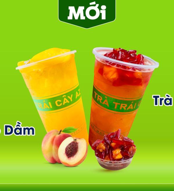 Trà đào dầm 